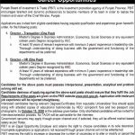 Jobs in Punjab Board of Investment & Trade PBIT Lahore 25 September, 2020