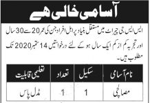 Jobs in Special Services Group SSG Cherat 15 September, 2020