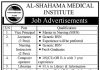Jobs in Vice Principal & Lecturer Al Shahama Medical Institute 01 September,2020