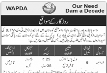 Jobs in WAPDA Dasu Hydropower Project Kohistan 19 September, 2020