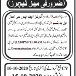 Jobs in Government Model Science College Upper Chatter 02 October, 2020