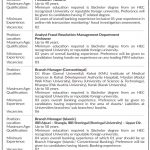 Jobs in Head Information Security in The Bank of Khyber BOK 06 October, 2020