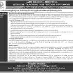 Jobs in Manager Security in Lady Reading Hospital LRH MTI 04 October, 2020