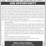 Jobs in Maritime Coordinator in Ministry of Maritime Affairs 04 October, 2020