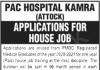Jobs in PAC Hospital Kamra House Job 12 October, 2020