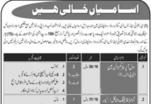 Jobs in Pakistan Army CMT & SD Golra Rawalpindi Cantt 26 October, 2020