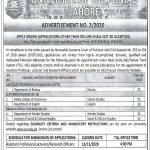 Jobs in Punjab University PU Lahore Professor & Lecturer 26 October, 2020