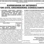 Jobs in Small Dams Division Kohistan II Jamshoro 01 October, 2020