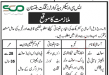 Jobs in Special Communication Organization SCO Gilgit Baltistan 14 October, 2020