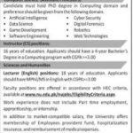 Jobs in National University of Computer & Emerging Sciences 16 November, 2020