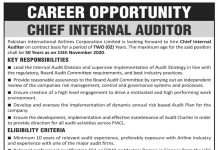 Jobs in Pakistan International Airlines PIA for Auditor 06 November, 2020