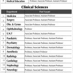 Assistant Professor (BPS-19) Jobs in ABWA Medical College 21 Jan 2021