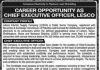 Chief Executive Officer (MP-1) Jobs in Lahore Electric Supply Company 26 Jan 2021