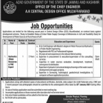 Hydraulics Jobs in Office of the Chief Engineer 17 Jan 2021