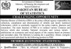 Member (Ecnomics Statistics) Jobs in Pakistan Bureau of Statistics 26 Jan 2021