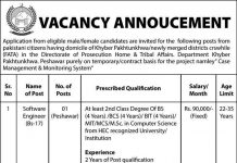 Jobs in Home & Tribal Affairs Department 2021 in Peshawar KPK via CTS