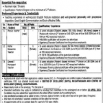Punjab Daanish Schools & Centres of Excellence Authority Teaching Jobs 2021