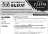Jobs in University of Gujrat UOG 2021 in Gujrat
