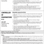 Jobs in University of Gujrat UOG 2021 in Gujrat