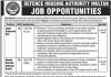 Jobs in Defence Housing Authority DHA Multan 2021