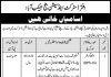 Jobs in District & Session Judge Office in Jacobabad via STS 2021