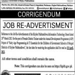Jobs in Khyber Pakhtunkhwa Information Technology Board KPITB 2021
