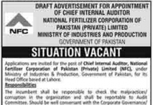Jobs in Ministry of Industries & Production Islamabad 2021