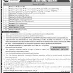 Jobs in National University of Medical Sciences NUMS 2021