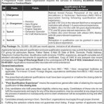 Jobs in Public Sector Organization Islamabad 2021