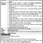Jobs in Punjab Daanish Schools Centers Of Excellence Authority in Lahore 2021