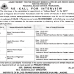Jobs in Regional Blood Center Walk In Interviews 2021
