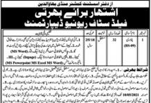 Jobs in Revenue Department For Patwari in Mandi Bahauddin 2021