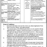 Jobs in Sardar Bahadur Khan Women University SBKWU in Quetta Balochistan 2021