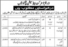 Jobs in Senior Civil Judge Office For Miscellaneous Staff in Khushab 2021