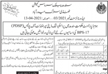Jobs in Sindh Public Service Commission SPSC in Hyderabad 2021