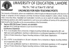 Jobs in University of Education For Non Teaching Staff 2021