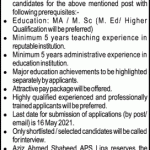 Jobs in Aziz Ahmed Shaheed Army Public School Lipa 2021