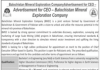 Jobs in Balochistan Mineral Exploration Company CEO 2021