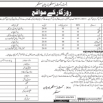 Jobs in Commissioner Office Sukkur Division 2021