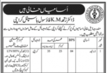 Jobs in Doctors Ruth KM Pfau Civil Hospital 2021