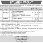 Jobs in Headquarters Karachi Logistics Area in Karachi Cantonment 2021