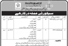 Jobs in Karachi Port Trust For Security Personnel 2021