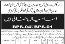 Jobs in Marine & Coastal Fisheries Development 2021