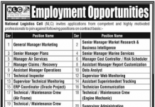 Jobs in National Logistics Cell NLC Management 2021