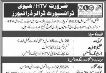 Jobs in National Logistics Cell NLC Walk In Interviews 2021