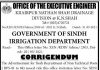 Jobs in Office Of The Executive Engineer Tubwells Division Naushahro Feroze 2021