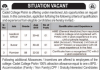 Jobs in Pak Army Cadet College in Pishin Balochistan 2021
