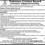 Jobs in Pakistan Cricket Board PCB in Lahore 2021