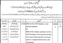 Jobs in Prime Minister Health Initiative PMHI Walk In Interviews 2021
