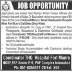 Jobs in Tehsil Headquarter Hospital Admin Officer 2021